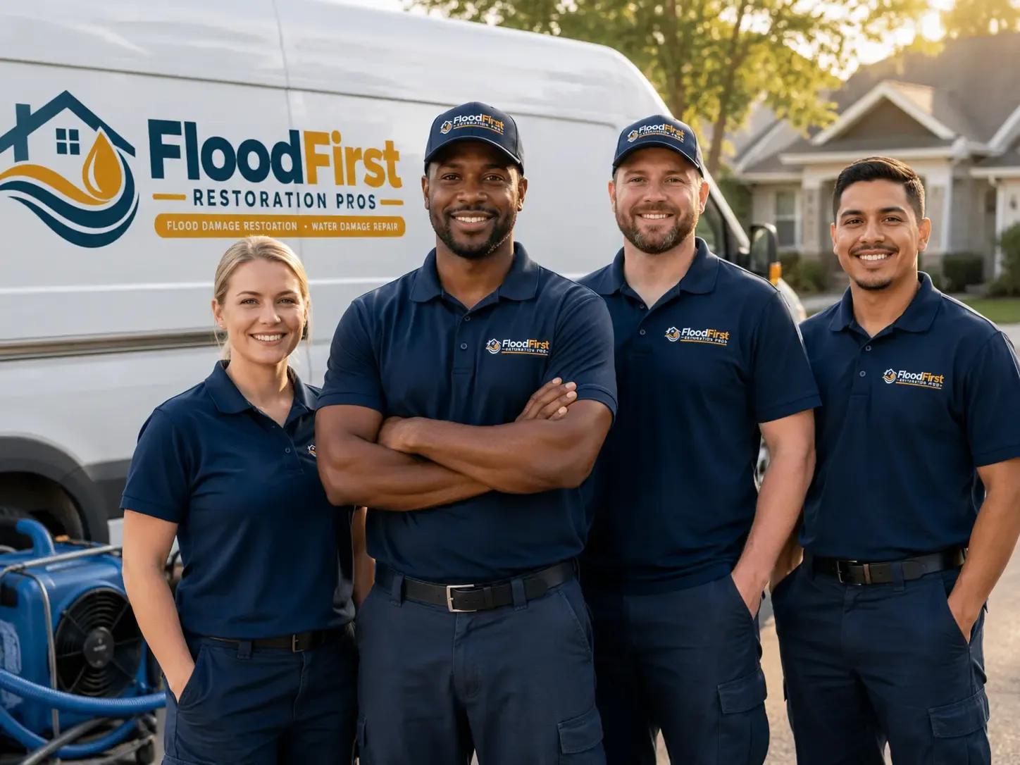 Flood Damage Restoration company in Sharon Center, OH